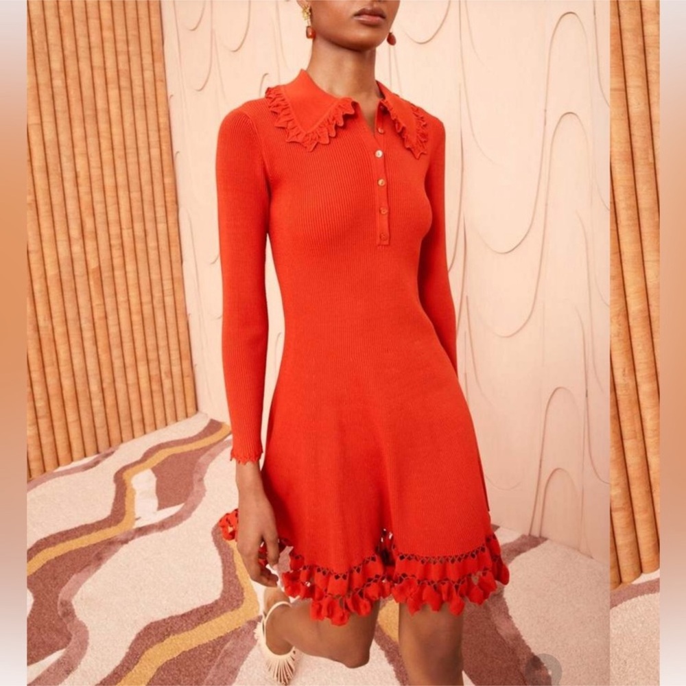 ULLA JOHNSON Cybil mini dress Sz M